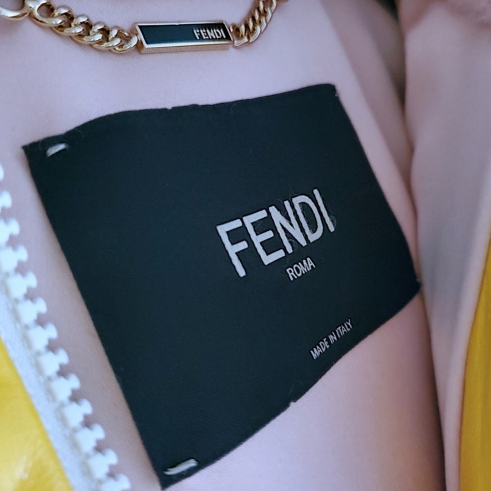 Authentic NWT FENDI Pink Mink Fur Pullover Anorak Iconic Baguette PocketXL $15K - Picture 10 of 15